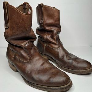 Red wings boots size 10